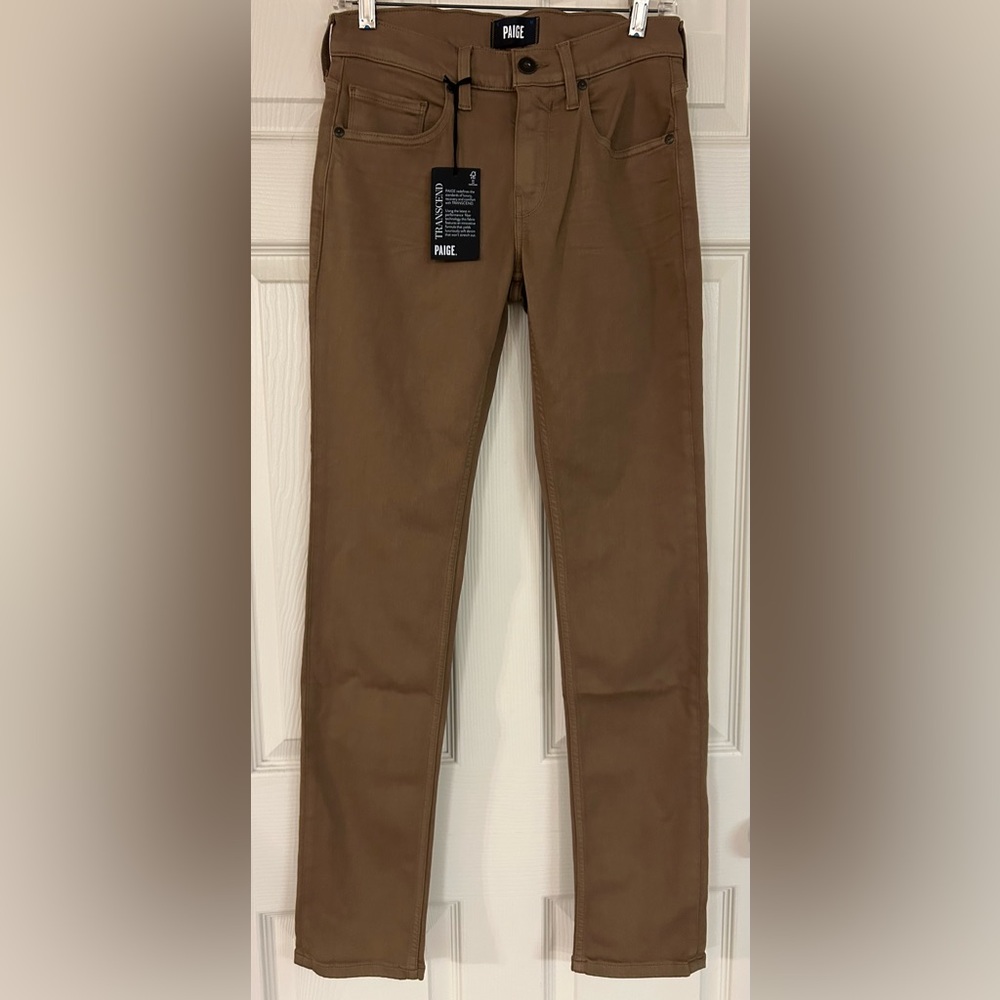 NWT Paige Lennox Slim Fit Jeans Men's Size 29 Autumn Leaf